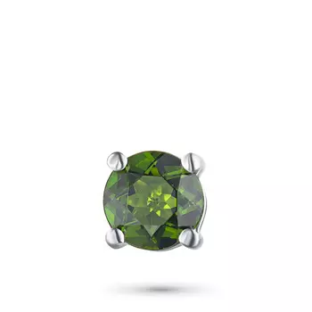 Подвеска из серебра с хромдиопсидом э0605пд06165700