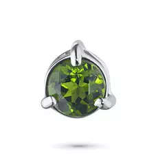 Подвеска из серебра с хромдиопсидом э0605пд11130100