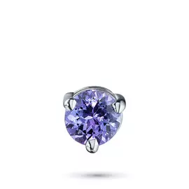 Подвеска из серебра с танзанитом э0608пд02151200