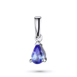 Подвеска из серебра с танзанитом э0608пд04202512