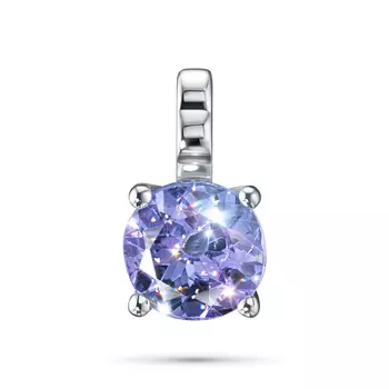 Подвеска из серебра с танзанитом э0608пд04202858