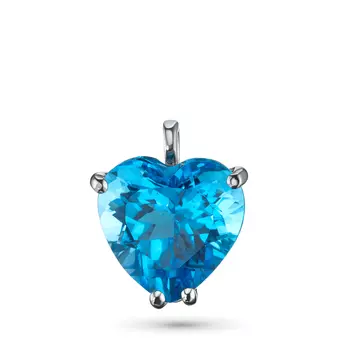 Подвеска из серебра с топазом э0609пд05220408