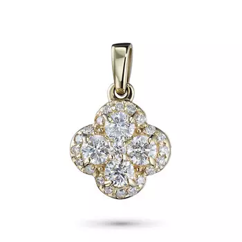 Подвеска из желтого золота э0312пд04202770