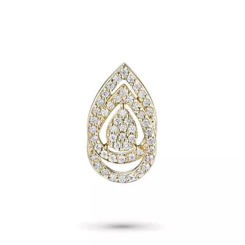 Подвеска из желтого золота э0312пд04210025