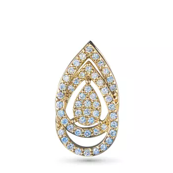 Подвеска из желтого золота э0312пд04210025