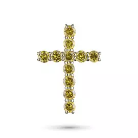 Подвеска из желтого золота э0312пд05153300_pink