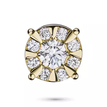 Подвеска из желтого золота э0312пд05153500