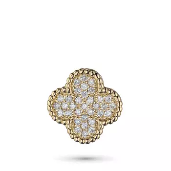 Подвеска из желтого золота с бриллиантами э0301пд03220308