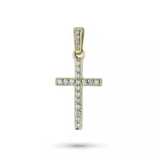 Подвеска из желтого золота с бриллиантами э0301пд05164900