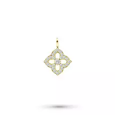Подвеска из желтого золота с бриллиантами э0301пд05174100