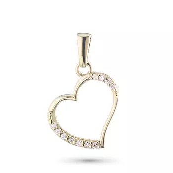 Подвеска из желтого золота с бриллиантами э0301пд07141000