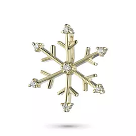 Подвеска из желтого золота с бриллиантами э0301пд07152100