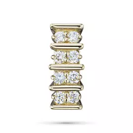 Подвеска из желтого золота с бриллиантами э0301пд03210003