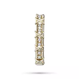 Подвеска из желтого золота с бриллиантом э0301пд04172400