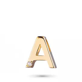 Подвеска из желтого золота с бриллиантом э0301пд04202899