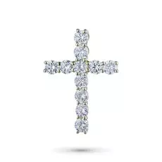 Подвеска из желтого золота с бриллиантом э0301пд05153300