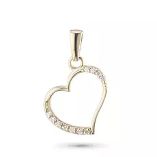 Подвеска из желтого золота с бриллиантом э0301пд07141000