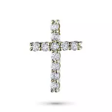 Подвеска из желтого золота с бриллиантом э0301пд11159100