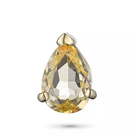 Подвеска из желтого золота с цитрином э0336пд04202512