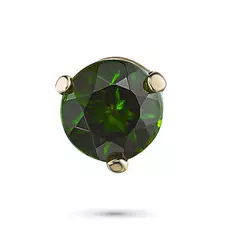 Подвеска из желтого золота с хромдиопсидом э0305пд02151200