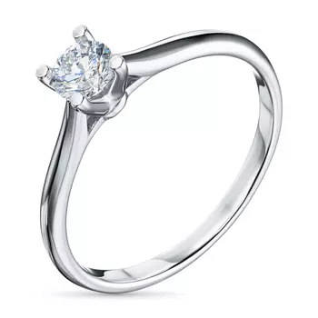 Помолвочное кольцо из белого золота э4012кц06200857_white