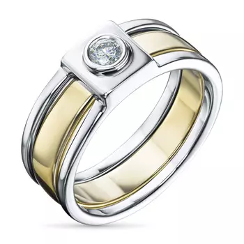 Помолвочное кольцо из комбинированного золота э4812ка08153000