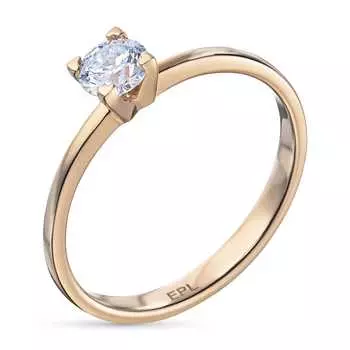 Помолвочное кольцо из красного золота э0212кц11101900_white