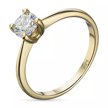 Помолвочное кольцо из желтого золота э0312кц04164200_white