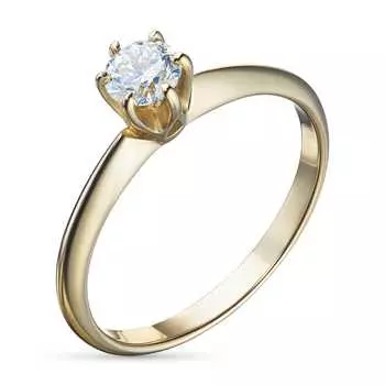 Помолвочное кольцо из желтого золота э0312кц05153100_white