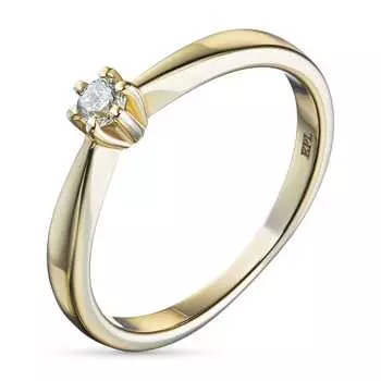 Помолвочное кольцо из желтого золота э0312кц09152700_white