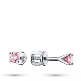 Пусеты из белого золота э0912пс02164300