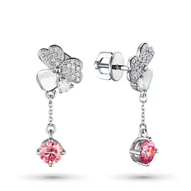 Пусеты из белого золота э0912пс02211035