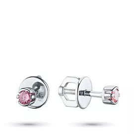 Пусеты из белого золота э0912пс07152600