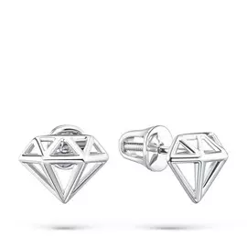 Пусеты из серебра э0600пс02210504