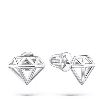 Пусеты из серебра э0600пс02210504