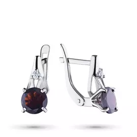 Пусеты из серебра э0606пс04200551