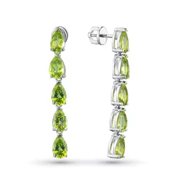 Пусеты из серебра э0611пс03210461