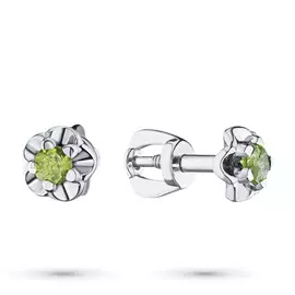 Пусеты из серебра э0611пс04200374