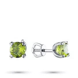 Пусеты из серебра э0611пс11102400