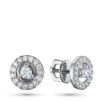 Пусеты из серебра э0612пс03150200