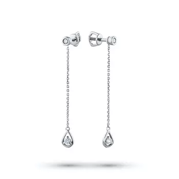 Пусеты из серебра э0612пс04181500_white