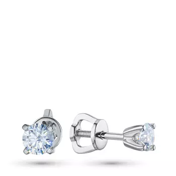 Пусеты из серебра э0612пс04202990_white