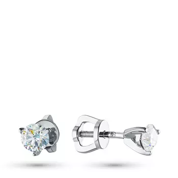 Пусеты из серебра э0612пс04203101_white