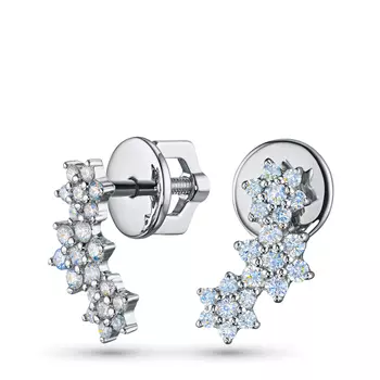 Пусеты из серебра э0612пс07192200_white