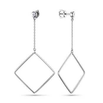 Пусеты из серебра э0612пс08186300