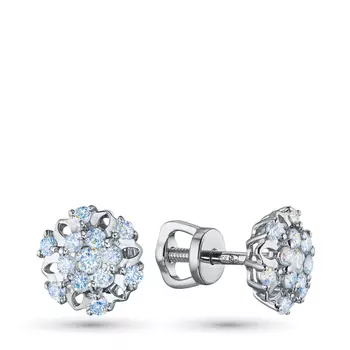 Пусеты из серебра э0612пс10170800_white