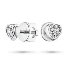 Пусеты из серебра с аметистом э0607пс05115100