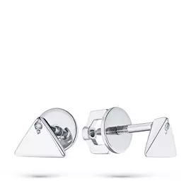 Пусеты из серебра с бриллиантами э0601пс03192500