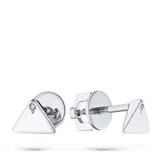 Пусеты из серебра с бриллиантом э0601пс03192500