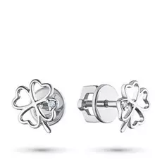 Пусеты из серебра с бриллиантом э0601пс04201588